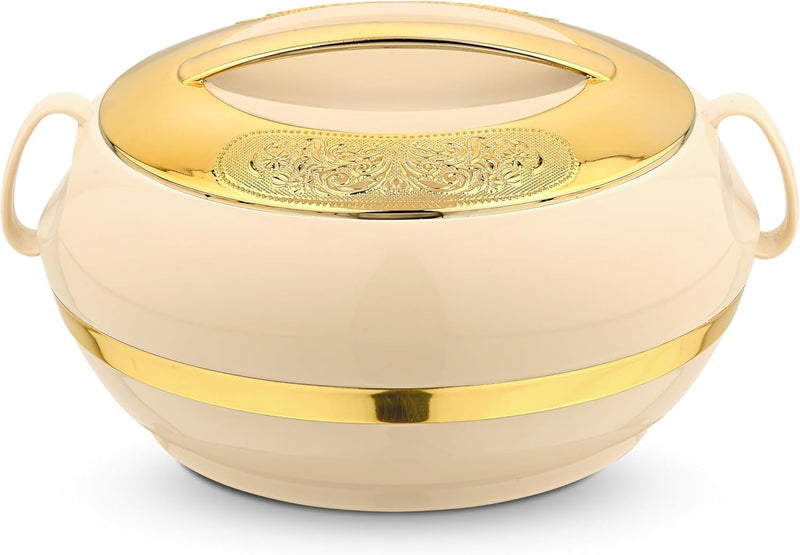 TABAKH Golden Crest Insulated Casserole 2300ml – Freshized