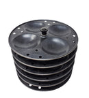 TABAKH Non-Stick 6-Rack Idly Stand, Makes 24 Idlis