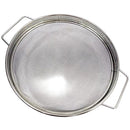 TABAKH Puran Jali/Half Pasta Zara - Stainless Steel Bowl Sieve Mesh Strainer Drains Liquid