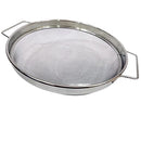 TABAKH Puran Jali/Half Pasta Zara - Stainless Steel Bowl Sieve Mesh Strainer Drains Liquid