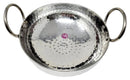 TABAKH Stainless Steel Kadai Round Bottom
