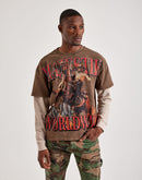 Majestik Worldwide Stallion Long-Sleeve Tee