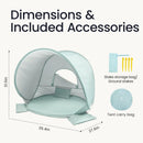Tiny Land® Baby Beach Tent – Play Tent for Outdoor Fun