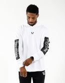 True Religion Tr Hooded Long-Sleeve Shirt