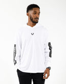 True Religion Tr Hooded Long-Sleeve Shirt