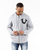 True Religion Large Horseshoe Full-Zip Hoodie