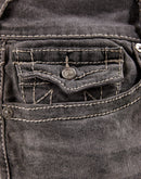 True Religion Ricky Big T Flap Straight Denim Jeans