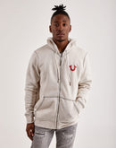 True Religion Heritage Big T Zip-Up Hoodie