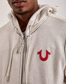 True Religion Heritage Big T Zip-Up Hoodie