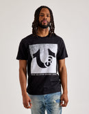 True Religion Distressed Registered Horseshoe Tee