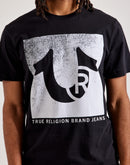 True Religion Distressed Registered Horseshoe Tee