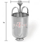 TABAKH Medu Vada Wada / Doughnut Donut Maker, Stainless Steel