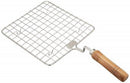 TABAKH Square Papad Jali, Roti, Chapati Stainless Steel Wire Roaster Rack
