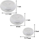 TABAKH Palazio Mega Set of 3 Hot-Pot Casseroles (2500ml,3200ml,5500ml)