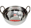 TABAKH Stainless Steel Kadai Flat Bottom