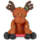 8.5 Feet Tall Christmas Inflatable Reindeer With 24 LED String Lights