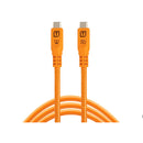 Tether Tools TetherPro Optima 10G USB-C, 10’ Orange
