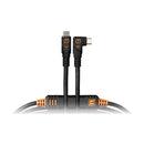 Tether Tools TetherPro Optima 10G USB-C, 15’ Black - Right Angle