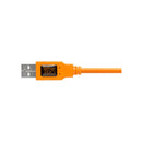 Tether Tools TetherPro USB 2.0 to USB Female Active Extension, 16' (5m), ORG