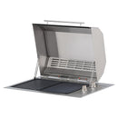 Texan Built-In Electric Grill Single Lid with Knob Control 240V w/o Mounting Holes UL