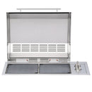 Texan Built-In Electric Grill Single Lid with Knob Control 240V w/o Mounting Holes UL