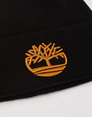 Timberland Logo Cuff Knit Contrast Beanie