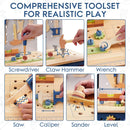 Wooden Toy Workbench - Misty Blue