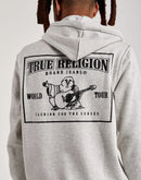 True Religion Big T Zip-Up Hoodie
