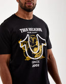 True Religion Hitchhike Buddha Tee