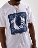 True Religion Paisley Horseshoe Logo Tee