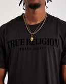 True Religion Flocked Arch Tee