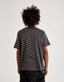 True Religion Allover Print Logo Relaxed Tee