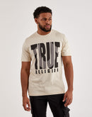 True Religion Shadow Horseshoe Logo Tee