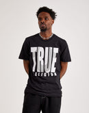 True Religion Shadow Horseshoe Logo Tee