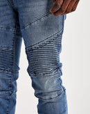 True Religion Rocco Moto Jeans