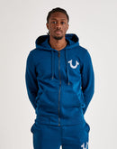 True Religion Multiply Logo Zip-Up Hoodie
