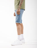 True Religion Rickey Straight Denim Shorts