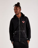 True Religion Heritage Big T Zip-Up Hoodie
