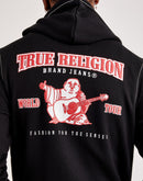 True Religion Heritage Big T Zip-Up Hoodie