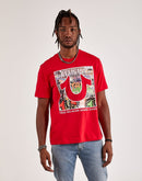 True Religion Relaxed Layered Art Tee