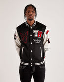 True Religion Good Bunny Varsity Jacket