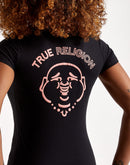 True Religion Buddha Logo V Tee