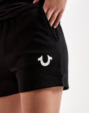 True Religion Logo Sweat Short