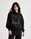 True Religion Rhinestone Pullover Hoodie