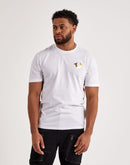 True Religion Gold Outline Buddha Logo Tee