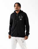True Religion Logo Zip-Up Hoodie