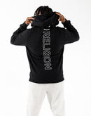 True Religion Logo Zip-Up Hoodie