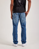 True Religion Ricky Ladder Stitch Logo Jeans