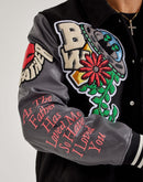 True Religion Bad Weather Varsity Jacket