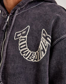 True Religion Bad Weather Big T Flame Zip Hoodie